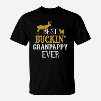 Granpappy Hunting Shirt - Buck Hunting Gifts For Dad Grandpa T-Shirt | Crazezy