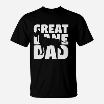 Great Dane Dad Dog Father Great Dane T-Shirt | Crazezy AU