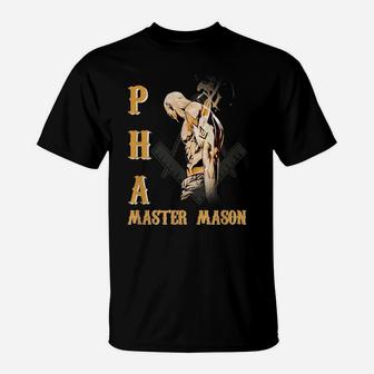 Greats Mason Prince Hall Pha Master Mason Father's Day Gift T-Shirt | Crazezy