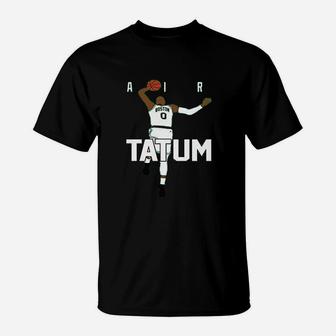 Green Boston Tatum Air Pic Hooded T-Shirt | Crazezy