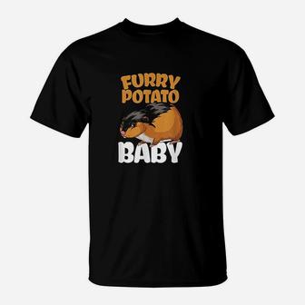 Guinea Pig Furry Potato Baby Rodent Pet Animal Hamster Gift T-Shirt - Thegiftio UK