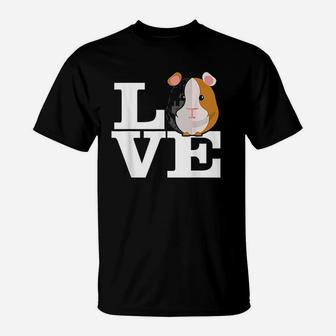 Guinea Pig Love Pet T-Shirt | Crazezy DE