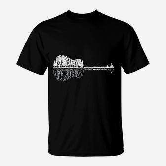 Guitar Lake Shadow T-Shirt | Crazezy DE