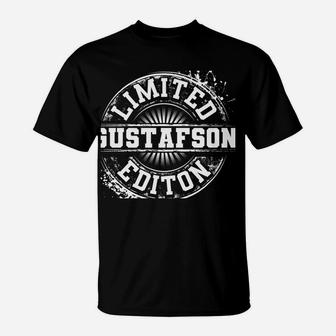 Gustafson Funny Surname Family Tree Birthday Reunion Gift T-Shirt | Crazezy CA