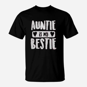 Haase Unlimited Auntie Is My Bestie T-Shirt | Crazezy DE