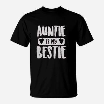 Haase Unlimited Auntie Is My Bestie T-Shirt - Thegiftio