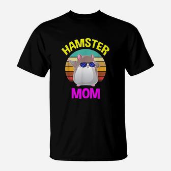 Hamster Mom Costume Lovers Gifts Women Kids T-Shirt | Crazezy