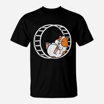 Hamster Wheel T-Shirt | Crazezy UK