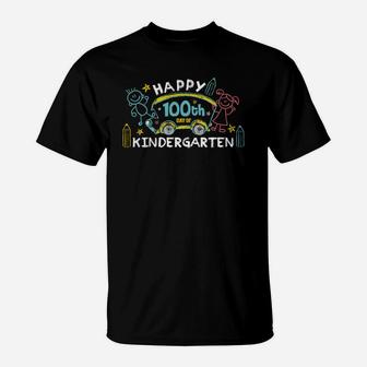 Happy 100Th Day Kindergarten School Sweat Shirt Teacher Stud T-Shirt | Crazezy UK