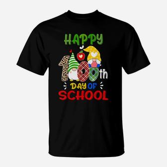 Happy 100Th Day Of School Gnomes For Virtual Teachers Kids T-Shirt | Crazezy