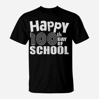Happy 100Th Day Of School Teacher's K-12 Classroom T-Shirt | Crazezy DE