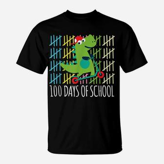 Happy 100Th Day One Hundred Days Of School Design T-Shirt | Crazezy CA