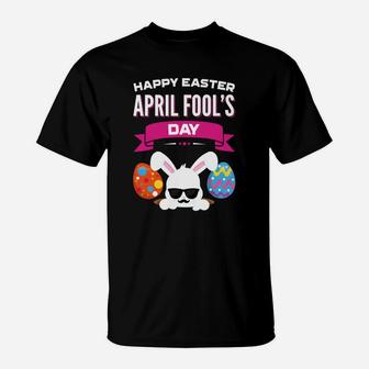 Happy Easter April Fools Day Gift Easter 2018 Eggs T-Shirt - Thegiftio UK