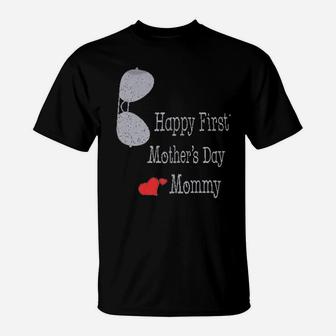 Happy First Fathers Day Daddy T-Shirt | Crazezy DE