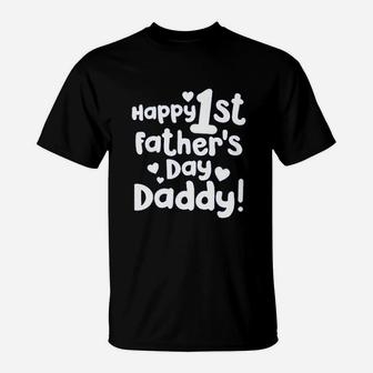 Happy First Fathers Day T-Shirt | Crazezy DE