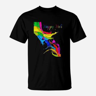 Happy Holi T-Shirt | Crazezy