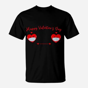 Happy Valentine Day Heart Print T-Shirt - Monsterry UK