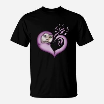 Happy Valentines Day Norwegian Forest Animal Lovers T-Shirt - Seseable