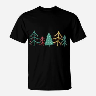 Happy Xmas Simple T-Shirt - Monsterry