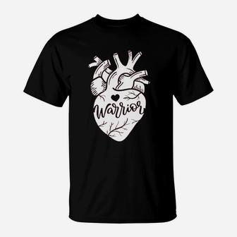 Heart Warrior Nurse T-Shirt | Crazezy DE