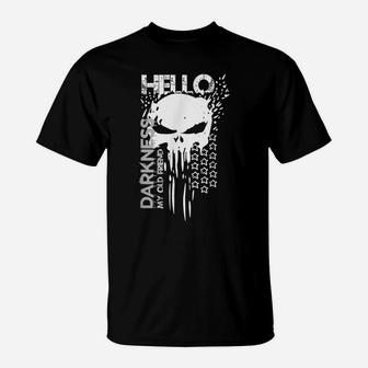Hello Darkness My Old Friend Vintage - Gift T-Shirt | Crazezy CA