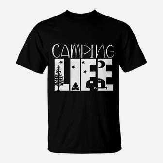 Hiking Camping T-Shirt | Crazezy