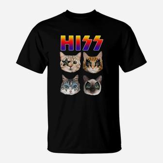 Hiss Cat T-Shirt - Thegiftio UK