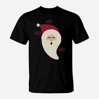 Ho Ho Ho Santa Claus T-Shirt - Monsterry