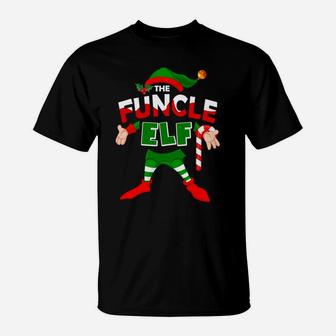Holiday 365 Christmas Funcle Elf Family Matching Gift Uncle T-Shirt | Crazezy UK