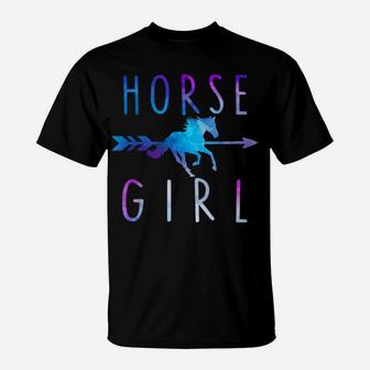 Horse Girl Love Horseback Riding Teen Tween Women Mom Rider T-Shirt | Crazezy