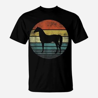 Horse Lover Gifts Horseback Riding Equestrian Retro Vintage T-Shirt | Crazezy DE