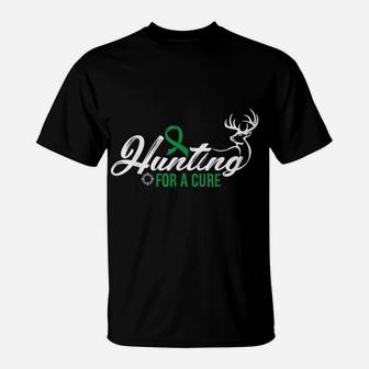 Hunting For Biliary Atresia Awareness Supporter Ribbon T-Shirt | Crazezy