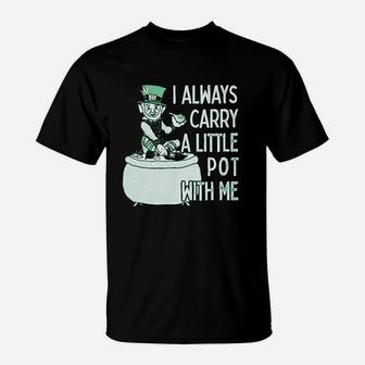 I Always Carry A Little With Me T-Shirt | Crazezy