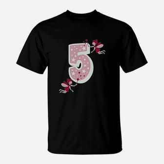 I Am 5 5Th Birthday Party T-Shirt | Crazezy