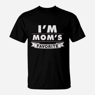 I Am Moms Favorite Son T-Shirt | Crazezy DE