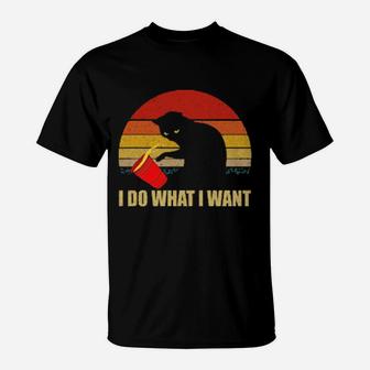 I Do What I Want T-Shirt - Monsterry AU