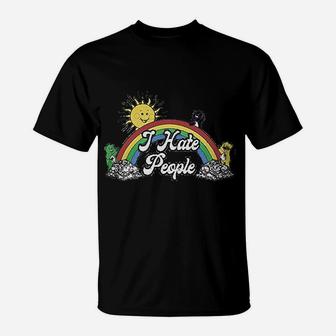 I Hate People T-Shirt | Crazezy AU