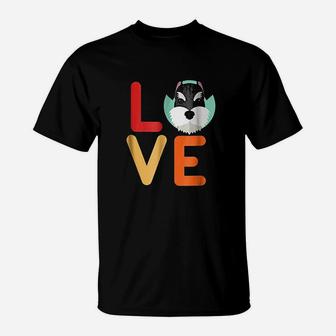 I Love Dog And Puppy T-Shirt | Crazezy