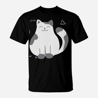 I Love Math And Cats Funny Cat Lover And Math Teacher Sweatshirt T-Shirt | Crazezy