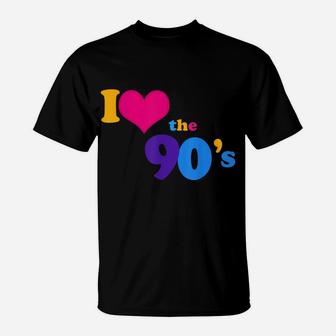 I Love The 90S Years - Nineties Retro Gift T-Shirt | Crazezy DE