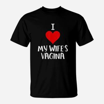 I Love Wifes Funny T-Shirt | Crazezy