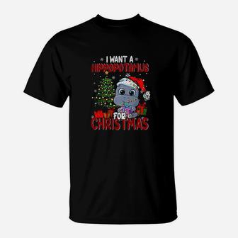 I Want A Hippopotamus T-Shirt | Crazezy UK