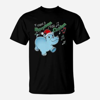 I Want A Hippopotamus T-Shirt | Crazezy