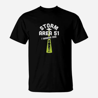 I Want To Believe Area 51 Ufo Alien T-Shirt | Crazezy AU