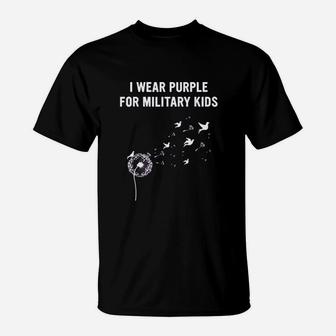I Wear Purple T-Shirt | Crazezy DE