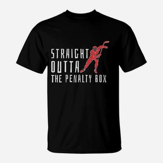 Ice Hockey Enforcer Penalty Box T-Shirt | Crazezy CA