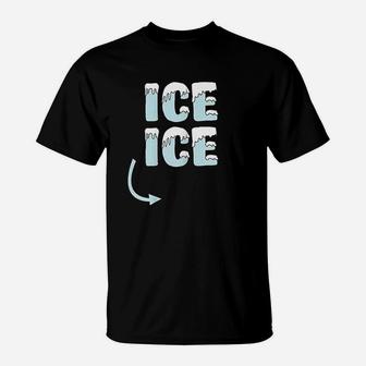 Ice Twice Cute Expecting Baby T-Shirt | Crazezy