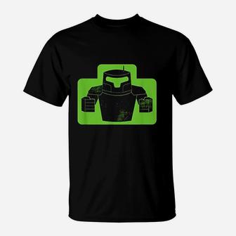 Iconic Twin Fisted Robot Ready To Fight A Battle T-Shirt | Crazezy UK