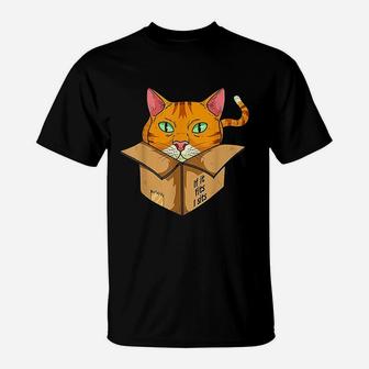 If Its Fits Sit Cat Box Funny Quote For Owner T-Shirt | Crazezy