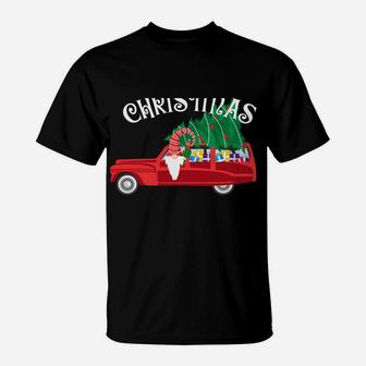 I'll Be Gnome For Christmas Shirt Cute Gnome Pun Holiday Tee T-Shirt | Crazezy CA